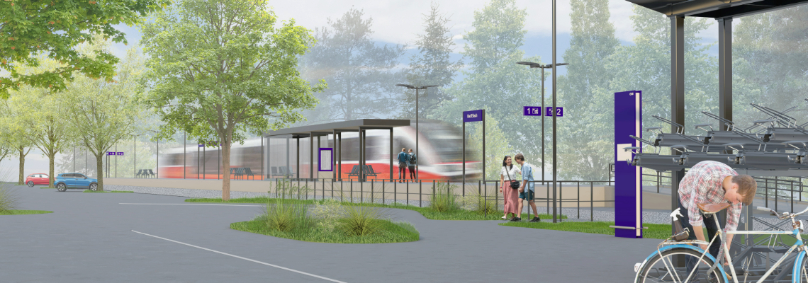 Austrian Train Stations (ÖBB) - Commercial - Bad Erlach, Austria
