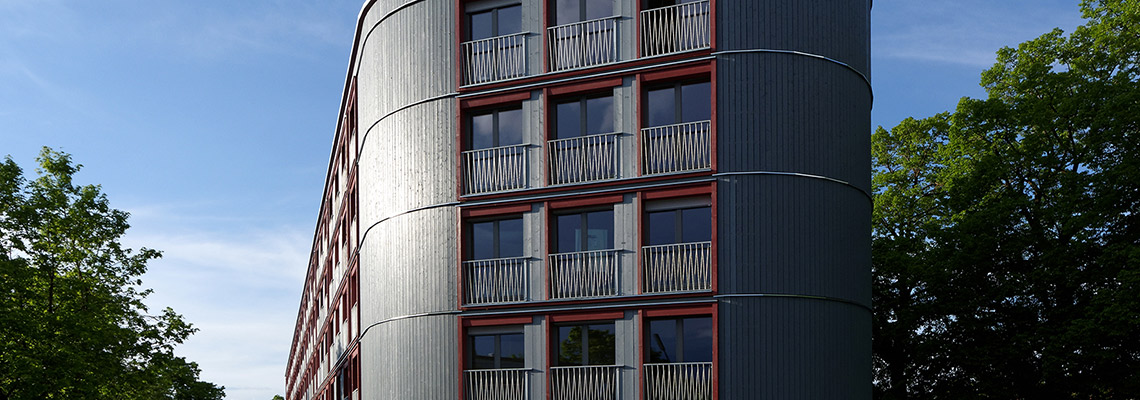Housing over parking area Dantebad - Flats - Munich, Germany