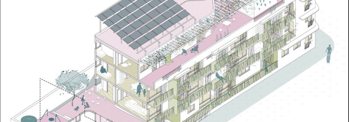 Entrepatios Las Carolinas - Multi Residential - Madrid, Spain