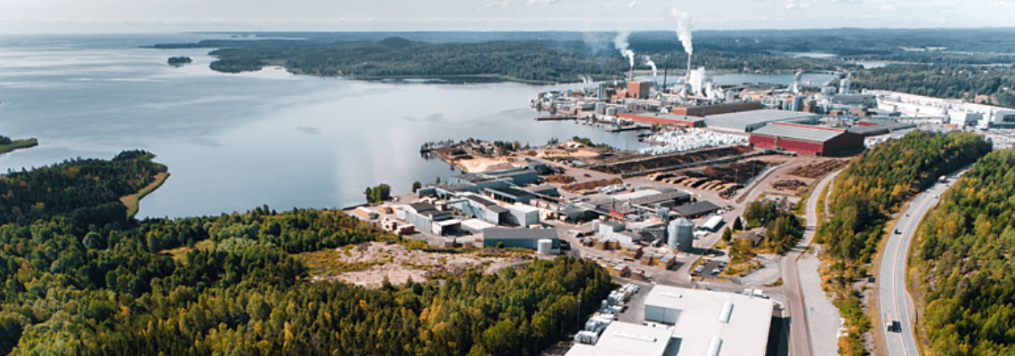 Stora Enso Gruvön Mill - Industrial - Grums, Sweden