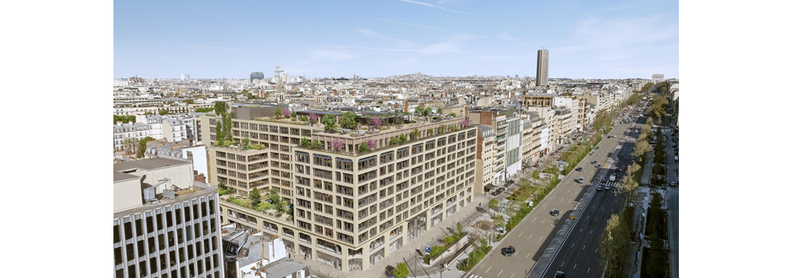 Arches du Carreau - Mixed used buildings - Neuilly-sur-Seine, France